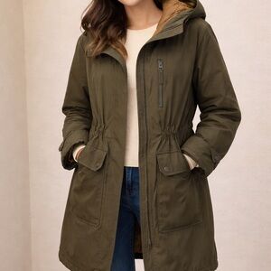 Andrew Marc Olive Utility Jacket